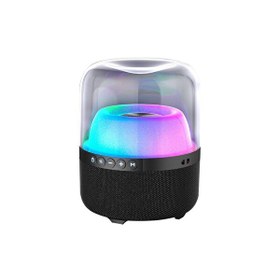 Resim Lecoo RS19 RGB Aydınlatmalı Stereo 10 W Siyah Taşınabilir Bluetooth Hoparlör 