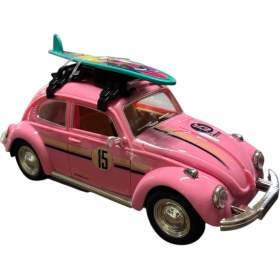 Resim Vardem Vosvos Işıklı Müzikli Kapıları Açılır Aksesuarlı Metal Araba 