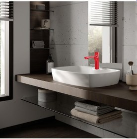 Resim Eca Myra Lavabo Bataryası Kırmızı 104308986 