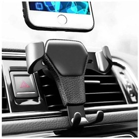Resim Araç İçi Klima Izgarasına Takılabilen Plastik Oto Telefon Tutucu Gravity 