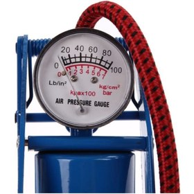 Resim Biotech Bisiklet Araba Motosiklet Hava Şişme Pompası Yüksek Basınç Ölçer 