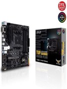 Resim ASUS TUF GAMING A520M-PLUS AM4 DDR4 4800 HDMI+DVI+VGA M2 USB3.2 AURA RGB Matx 