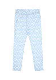 Resim U.S. Polo Assn. Kız Çocuk Açık Mavi Kalp Desenli İnterlok Eşofman Altı 50306278-VR003 