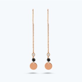 Resim Altınbaş Pırlanta Spinel Taşlı Küpe INT137P-14K 