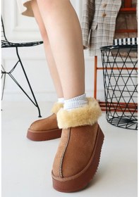 Resim Edali Taba Süet Bot Çok Renkli 