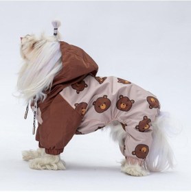 Resim Colorado Köpek Tulum Yağmurluğu Köpek Yağmurluk Köpek Kıyafeti Köpek Elbisesi 