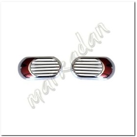 Resim Fiat Fiorino Krom Sinyal Çerçevesi 2008 Sonrası 2 Prç. Abs Krom 