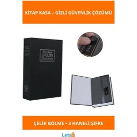 Resim Akıllı Durak Şifreli Kitap Kasa 