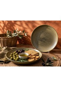Resim 2'li Adelfa Ripple Deep Plate 26 Cm 1000 Cc Ana Yemek / Şef Sunum / Sulu Yemek / Bowl Servis Tabağı Çok renkli 