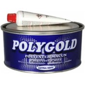 Resim İstanbul E-Hırdavat Polygold Galvaniz Polyester Extra Soft Çelik Kaporta Macunu 500 Gr 