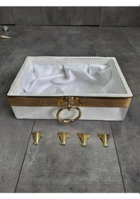 Resim Luna Krem 3'lü Kirli Çamaşır Sepeti Havluluk Ve Deterjanlık Takım Diğer 