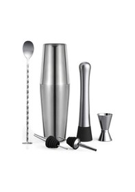 Resim Vosco 6 Parça Avantajlı Kokteyl Set Boston Shaker 750ml 