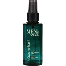 Resim Bade Natural Men's Garage - Biberiye Saç & Sakal Toniği 150ml 
