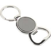 Resim Gazoz Kapağı Açacaklı Metal Unisex Anahtarlık 