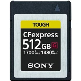 Resim Sony Cfexpress Tough Hafıza Kartı, Siyah, 512 GB 