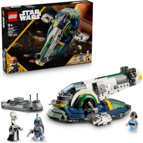Resim LEGO® Star Wars: Klonların Saldırısı Jango Fett’in Starship’i 75433 - 9 Yaş ve Üzeri Çocuklar için Yaratıcı Oyuncak Yapım Seti (707 Parça) 