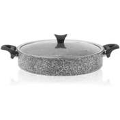 Resim Taç Ultra 32 cm Basık Granit Tencere Outlet 