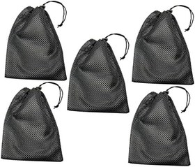 Resim Toddmomy 10adet Dayanıklı File Torba Polyester Golf Topu Taşıma Çantası Çok Amaçlı Torba Yüzme Ekipmanları İçin Uygun Yüksek Kapasiteli Golf Topu Çantası 