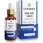 Resim Mena Rise Saç Bakım Serumu Yıpranmış Saçlar Için Keratin Kolajen Argan Yağlı Saç Serumu 30 ml 