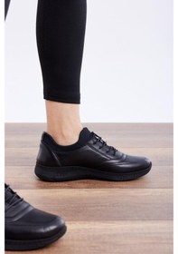 Resim Hakiki Deri Casual Kadın Ayakkabı 001 