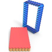 Resim Dikdörtgen Polikarbon Kurabiye Kalıbı (553161222) 