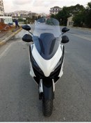 Resim MOTOCAM Zontes 350 E Ön Cam 2022 2023 Model 70cm Şeffaf Renkli 4mm 