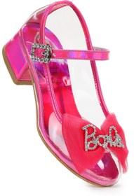 Resim Kiko Kids Pinki Kız Çocuk Topuklu Abiye Şeffaf Ayakkabı 