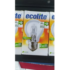 Resim Ecolite 52W/70W 850LM E27DUY 2900KSARI Işık Tasarruflu Ampul 