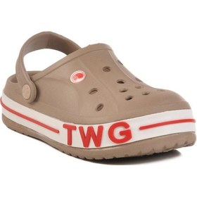 Resim Twg-216 G Kum Hafif Esnek Unisex Sabo Terlik Kum 