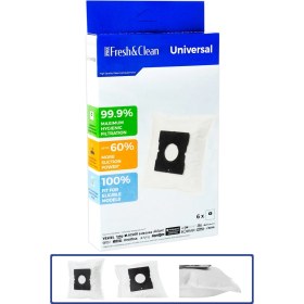 Resim Pro Fresh & Clean Sinbo Svc 3449 6'lı Bez Toz Torbası 