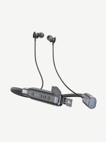 Resim Linktech H987 SD Kart Çift Cihaz Bağlantılı Boyun Asklı Bluetooth Kulaklık - 70 Saat 