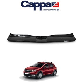 Resim Cappafe Dacia Sandero Arka Tampon Eşiği Koruma Parlak Abs 2012 N11.18683 