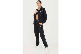 Resim Nike W Essntl Pqe Trk Suit Kadın Eşofman Takım DD5860-011-SIYAH 