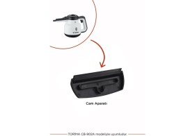 Resim Torima Buharlı Temizleyici Makinesi Uyumlu Yedek Cam Aparatı CB902A 