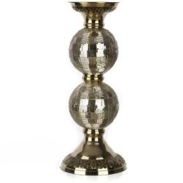 Resim Marianna Hint Ateşi İkili Top Mumluk 29 Cm 
