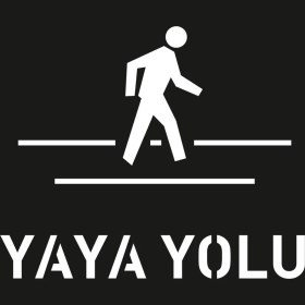 Resim Boyama Şablonu Yaya Yolu Alüminyum 100x100cm 