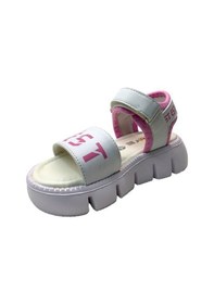 Resim Tuğba Ortopedi 2155 Kız Çocuk Sandalet 001 Beyaz - Siyah 