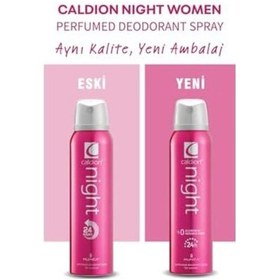 Resim Caldion Night Kadin Deo 150ml 