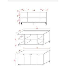 Resim 4 Kapaklı Konsol-knsl01-sonoma 