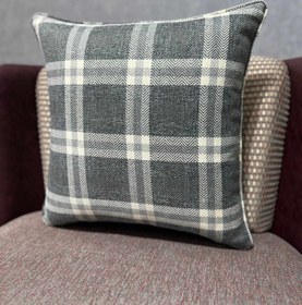 Resim Keten-187 - 43x43 (KARE) Sadece Kılıf Düz Fitilli 