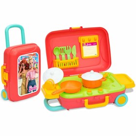 Resim Barbie Mutfak Set Bavulum 