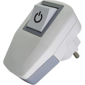 Resim Setel B1131-2377179919 Kolay Bağlantılı Anahtarlı Erkek Fiş - Beyaz 