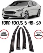 Resim BALP Ford Focus 5 Hb-sd Uyumlu Cam Rüzgarlığı 4lü Takım Parlak Siyah 