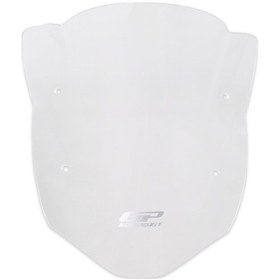 Resim GP Kompozit TVS Apache RTR 200 2024 Uyumlu Kısa Ön Cam Şeffaf 35 cm 