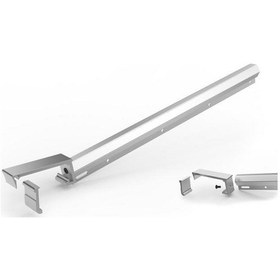 Resim Ersa Balkon Çamaşır Kurutma Askısı Kare Küpeşte 60X25 Metalik Krom 