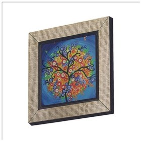 Resim Ağaç Baskılı Mdf Magnet 7x7 8 