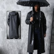 Resim Tüy Gibi Hafif Yüksek Kalite Ceket - Erkekler ve Kadınlar için Anlık Kapüşonlu Rüzgarlık, Katlanabilir Dış Giysi, Çözünmez Malzeme ile Elde Yıkanabilir Doğa yürüyüşü Kamp & Outdoor Ekipman (Yağmur, Kar, Rüzgar) 