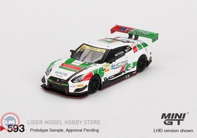Resim 1:64 Mini GT 2018 Nissan GT-R (R35) GT3 #23 KCMG FIA GT WORLD CUP MACAU 
