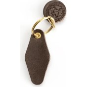 Resim Ca-Leather Deri Klasik Stil Anahtarlık No:1 Kahverengi 