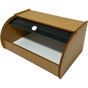 Resim MİHMAN HOME Ahşap Ekmeklik Siyah 